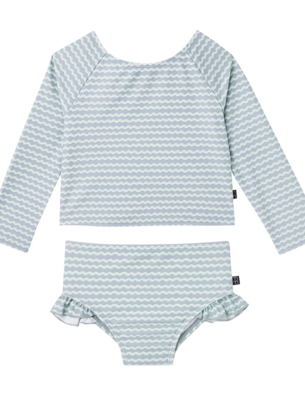 Modern Moments by Gerber Baby Girl 2-Piece Rashguard Set 12 Months